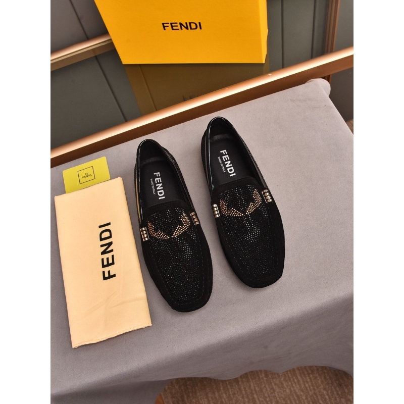 F**di leather shoes